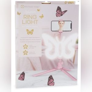 Butterfly Light Ring & Tripod .In Pink